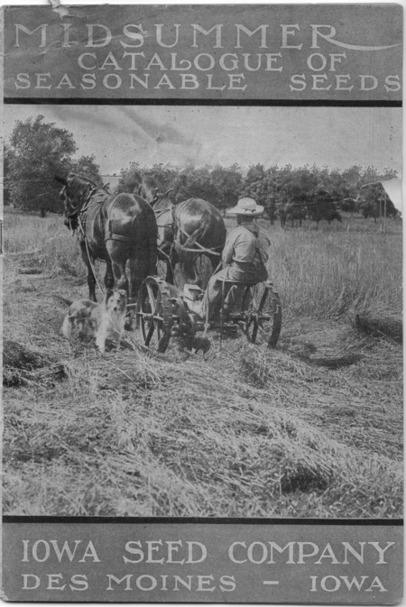 Iowa Seed Company catalog midsummer, 1912