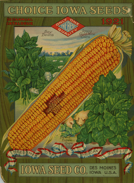 Iowa Seed Company catalog, 1921
