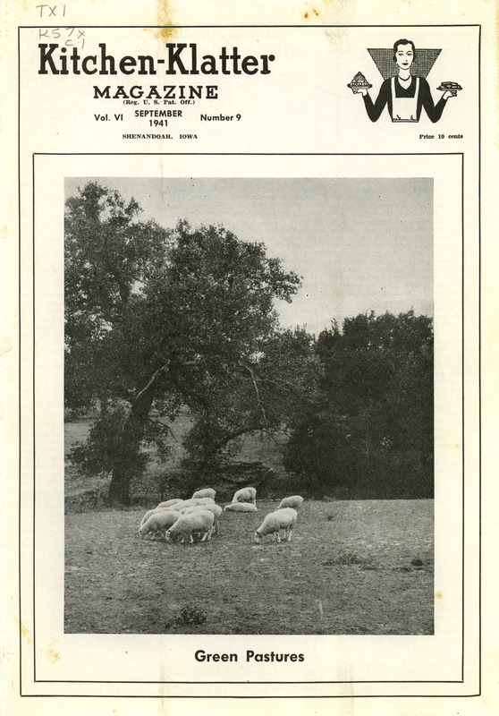 Kitchen-Klatter began as a half-hour radio show with Leanna Driftmier sharing household tips, recipes, and childrearing advice among other topics. The radio show aired from 1926 to 1986, making it the longest-running homemaker program in the history of radio. Kitchen-Klatter magazine was issued monthly from 1936 to 1986 and at one point had a circulation of 150,000.