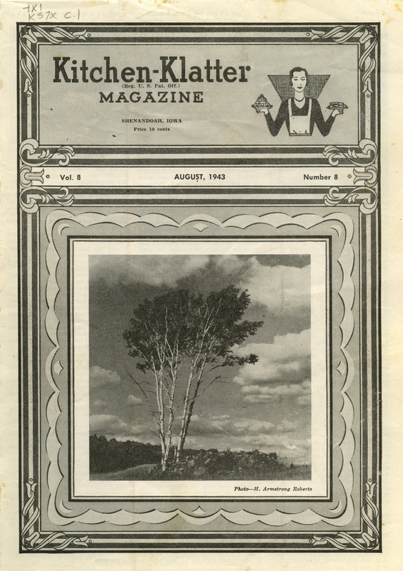 Kitchen-Klatter began as a half-hour radio show with Leanna Driftmier sharing household tips, recipes, and childrearing advice among other topics. The radio show aired from 1926 to 1986, making it the longest-running homemaker program in the history of radio. Kitchen-Klatter magazine was issued monthly from 1936 to 1986 and at one point had a circulation of 150,000.
