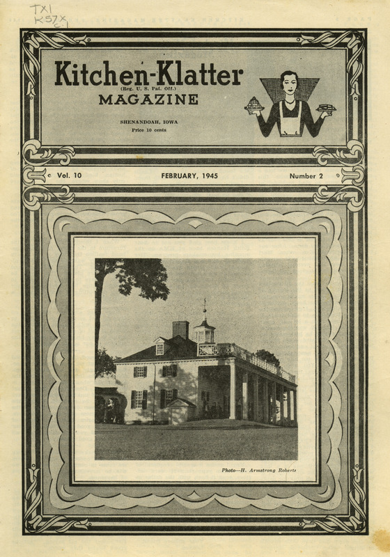 Kitchen-Klatter began as a half-hour radio show with Leanna Driftmier sharing household tips, recipes, and childrearing advice among other topics. The radio show aired from 1926 to 1986, making it the longest-running homemaker program in the history of radio. Kitchen-Klatter magazine was issued monthly from 1936 to 1986 and at one point had a circulation of 150,000.