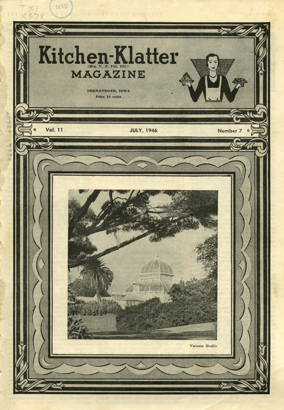 Kitchen-Klatter began as a half-hour radio show with Leanna Driftmier sharing household tips, recipes, and childrearing advice among other topics. The radio show aired from 1926 to 1986, making it the longest-running homemaker program in the history of radio. Kitchen-Klatter magazine was issued monthly from 1936 to 1986 and at one point had a circulation of 150,000.