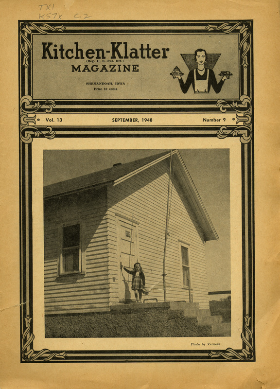 Kitchen-Klatter began as a half-hour radio show with Leanna Driftmier sharing household tips, recipes, and childrearing advice among other topics. The radio show aired from 1926 to 1986, making it the longest-running homemaker program in the history of radio. Kitchen-Klatter magazine was issued monthly from 1936 to 1986 and at one point had a circulation of 150,000.