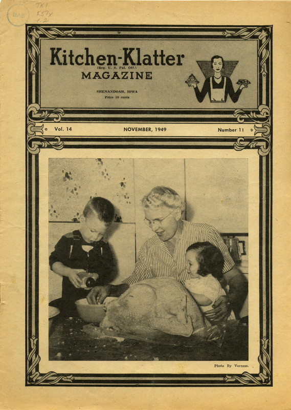 Kitchen-Klatter began as a half-hour radio show with Leanna Driftmier sharing household tips, recipes, and childrearing advice among other topics. The radio show aired from 1926 to 1986, making it the longest-running homemaker program in the history of radio. Kitchen-Klatter magazine was issued monthly from 1936 to 1986 and at one point had a circulation of 150,000.