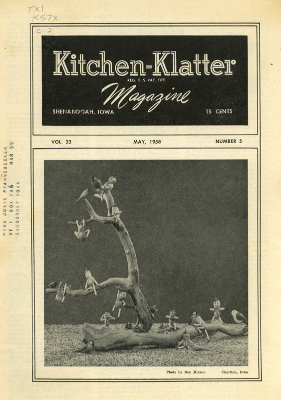 Kitchen-Klatter began as a half-hour radio show with Leanna Driftmier sharing household tips, recipes, and childrearing advice among other topics. The radio show aired from 1926 to 1986, making it the longest-running homemaker program in the history of radio. Kitchen-Klatter magazine was issued monthly from 1936 to 1986 and at one point had a circulation of 150,000.