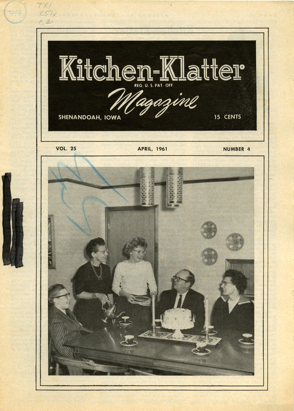 Kitchen-Klatter began as a half-hour radio show with Leanna Driftmier sharing household tips, recipes, and childrearing advice among other topics. The radio show aired from 1926 to 1986, making it the longest-running homemaker program in the history of radio. Kitchen-Klatter magazine was issued monthly from 1936 to 1986 and at one point had a circulation of 150,000.