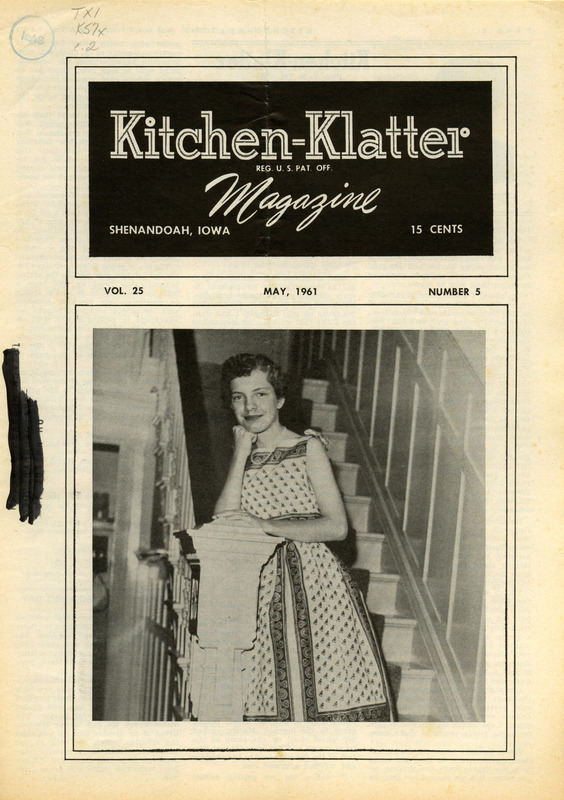 Kitchen-Klatter began as a half-hour radio show with Leanna Driftmier sharing household tips, recipes, and childrearing advice among other topics. The radio show aired from 1926 to 1986, making it the longest-running homemaker program in the history of radio. Kitchen-Klatter magazine was issued monthly from 1936 to 1986 and at one point had a circulation of 150,000.