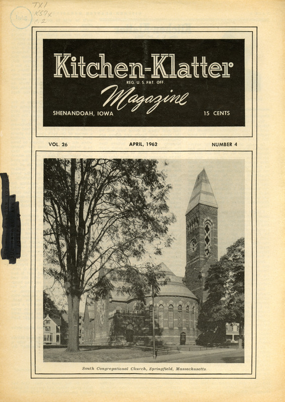 Kitchen-Klatter began as a half-hour radio show with Leanna Driftmier sharing household tips, recipes, and childrearing advice among other topics. The radio show aired from 1926 to 1986, making it the longest-running homemaker program in the history of radio. Kitchen-Klatter magazine was issued monthly from 1936 to 1986 and at one point had a circulation of 150,000.