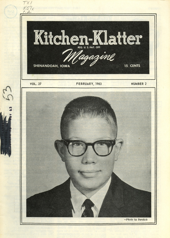 Kitchen-Klatter began as a half-hour radio show with Leanna Driftmier sharing household tips, recipes, and childrearing advice among other topics. The radio show aired from 1926 to 1986, making it the longest-running homemaker program in the history of radio. Kitchen-Klatter magazine was issued monthly from 1936 to 1986 and at one point had a circulation of 150,000.