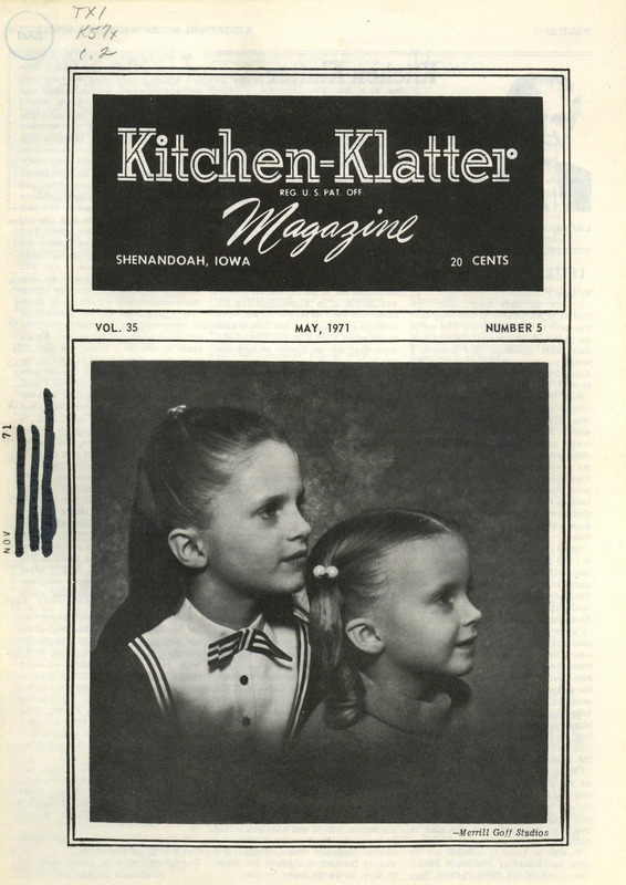 Kitchen-Klatter began as a half-hour radio show with Leanna Driftmier sharing household tips, recipes, and childrearing advice among other topics. The radio show aired from 1926 to 1986, making it the longest-running homemaker program in the history of radio. Kitchen-Klatter magazine was issued monthly from 1936 to 1986 and at one point had a circulation of 150,000.