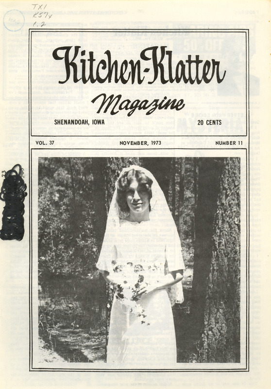 Kitchen-Klatter began as a half-hour radio show with Leanna Driftmier sharing household tips, recipes, and childrearing advice among other topics. The radio show aired from 1926 to 1986, making it the longest-running homemaker program in the history of radio. Kitchen-Klatter magazine was issued monthly from 1936 to 1986 and at one point had a circulation of 150,000.