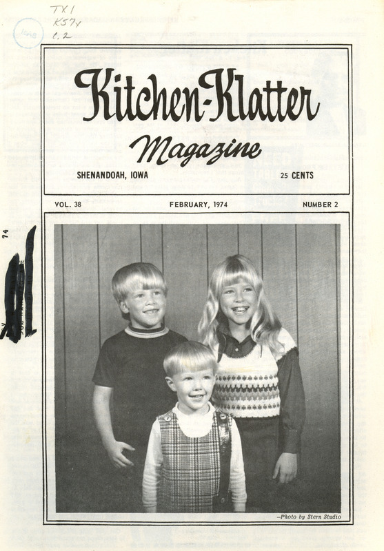 Kitchen-Klatter began as a half-hour radio show with Leanna Driftmier sharing household tips, recipes, and childrearing advice among other topics. The radio show aired from 1926 to 1986, making it the longest-running homemaker program in the history of radio. Kitchen-Klatter magazine was issued monthly from 1936 to 1986 and at one point had a circulation of 150,000.