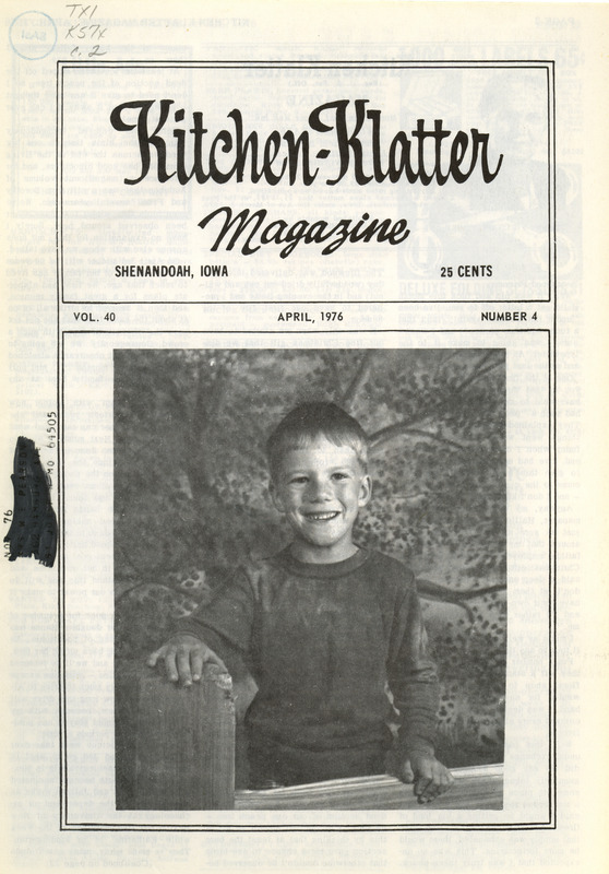 Kitchen-Klatter began as a half-hour radio show with Leanna Driftmier sharing household tips, recipes, and childrearing advice among other topics. The radio show aired from 1926 to 1986, making it the longest-running homemaker program in the history of radio. Kitchen-Klatter magazine was issued monthly from 1936 to 1986 and at one point had a circulation of 150,000.