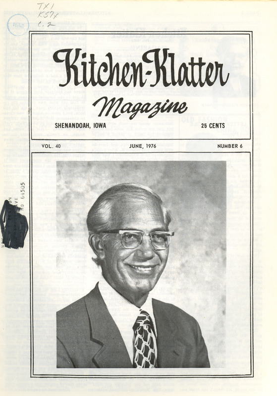 Kitchen-Klatter began as a half-hour radio show with Leanna Driftmier sharing household tips, recipes, and childrearing advice among other topics. The radio show aired from 1926 to 1986, making it the longest-running homemaker program in the history of radio. Kitchen-Klatter magazine was issued monthly from 1936 to 1986 and at one point had a circulation of 150,000.