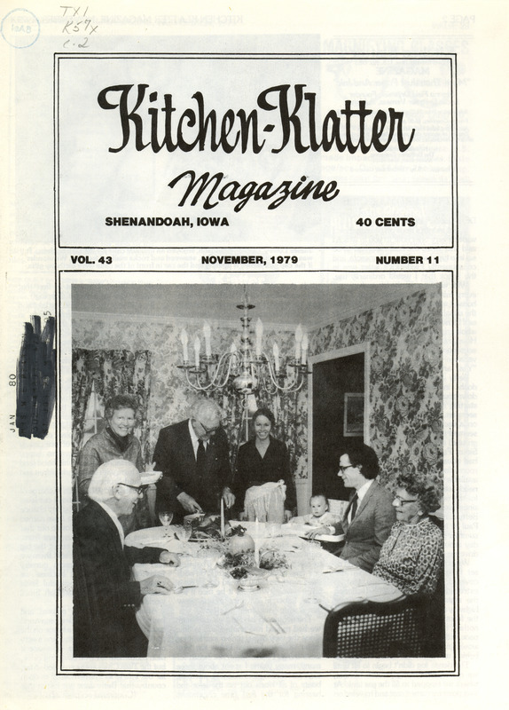 Kitchen-Klatter began as a half-hour radio show with Leanna Driftmier sharing household tips, recipes, and childrearing advice among other topics. The radio show aired from 1926 to 1986, making it the longest-running homemaker program in the history of radio. Kitchen-Klatter magazine was issued monthly from 1936 to 1986 and at one point had a circulation of 150,000.