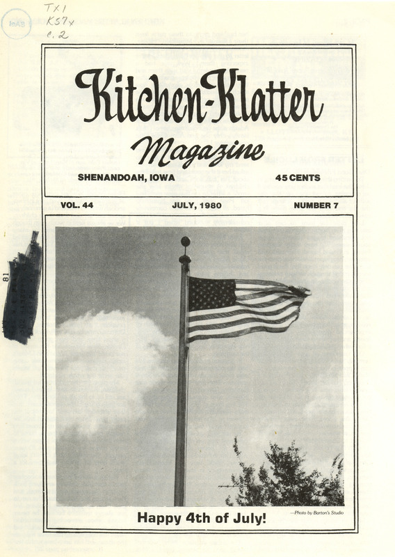 Kitchen-Klatter began as a half-hour radio show with Leanna Driftmier sharing household tips, recipes, and childrearing advice among other topics. The radio show aired from 1926 to 1986, making it the longest-running homemaker program in the history of radio. Kitchen-Klatter magazine was issued monthly from 1936 to 1986 and at one point had a circulation of 150,000.