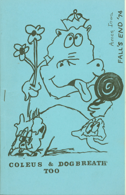 Zine published by the Gay People's Alliance (GPA) where they share various works from LGBT+ community members.