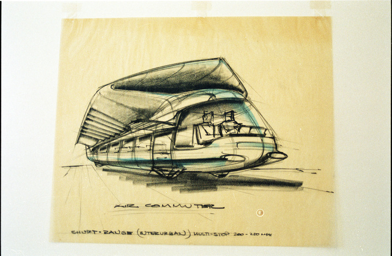 Air commuter conceptual drawing.