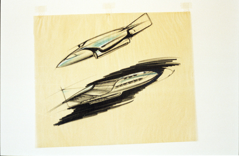 Aircraft (2) conceptual drawing.