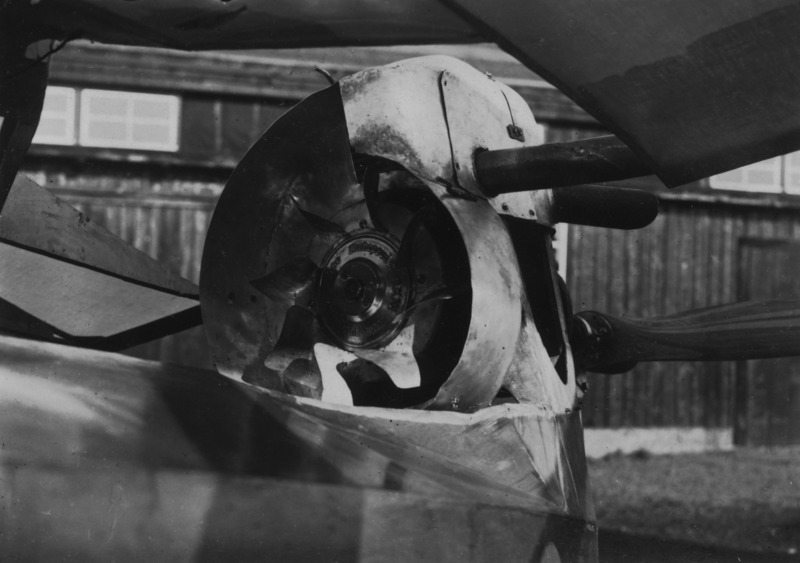 Storch V: demonstration flight, Berlin.