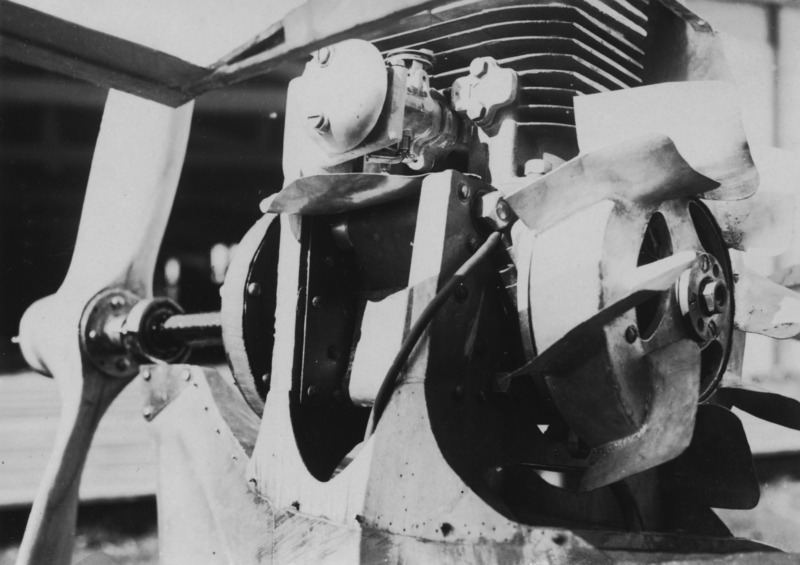 Storch V: demonstration flight, Berlin.