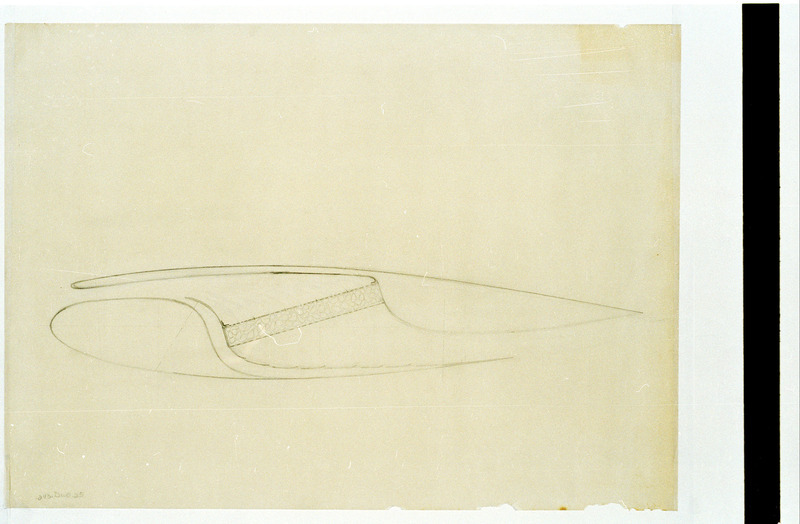 Draft technical drawing of Delta Wing.