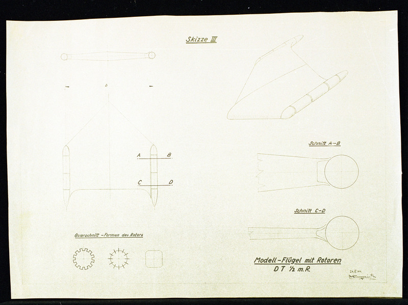 Draft technical drawing.