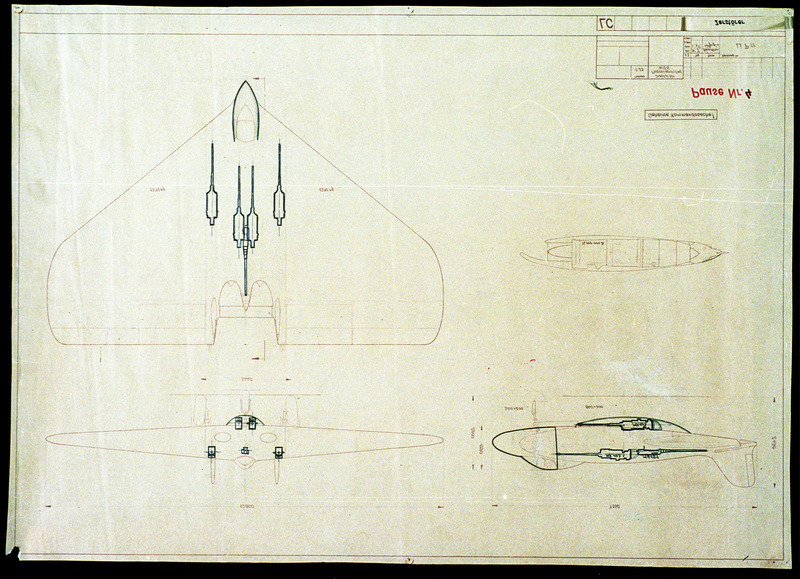 Draft technical drawing.