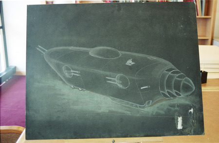 Ground transport conceptual drawing.