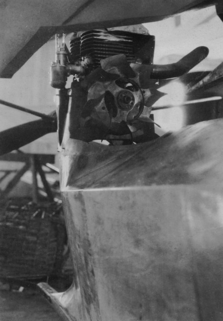 Storch V: demonstration flight, Berlin.