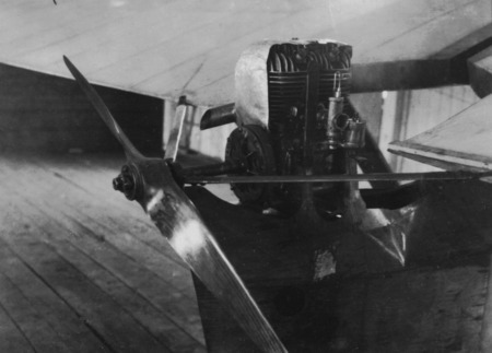 Storch V: demonstration flight, Berlin.