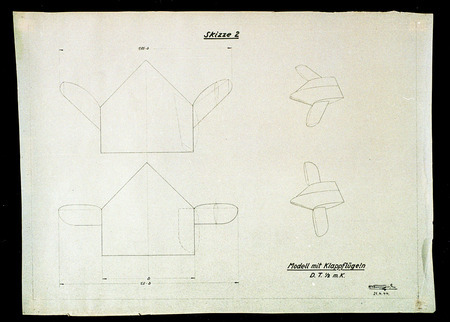 Draft technical drawing.