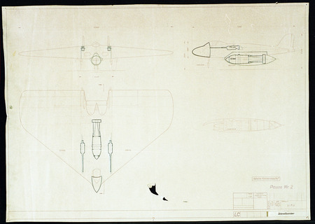 Draft technical drawing.
