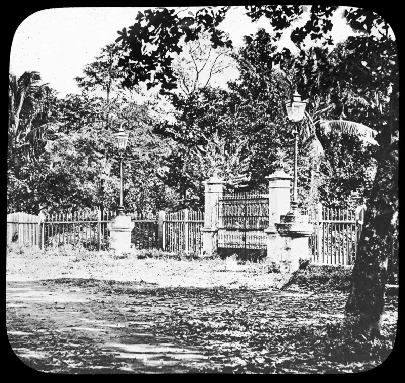 Botanical Garden entrance, Manila, Philippines.
