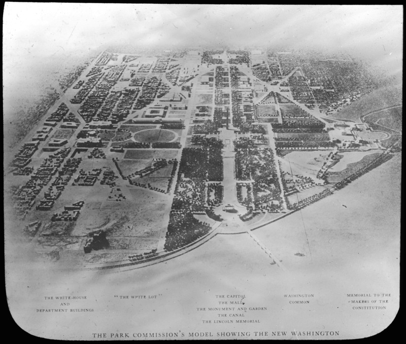 Park Commission's model, New Washington, Washington, DC.