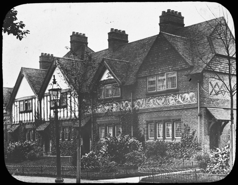 Houses in Port Sunlight, England.