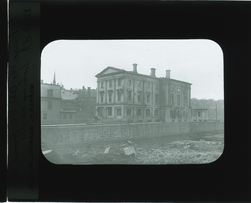 Old Post Office from State Street looking north, Bangor, Maine.