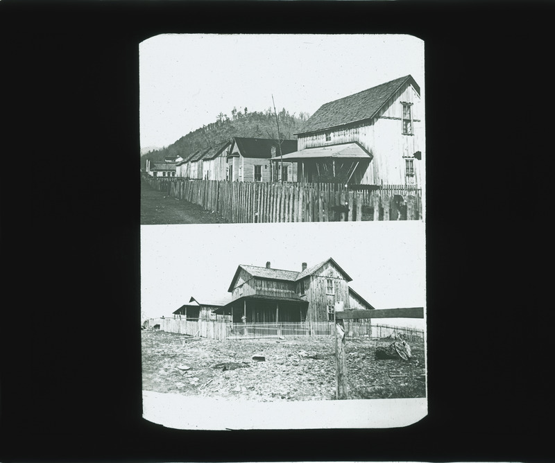 Milltown houses, southwestern Virginia.