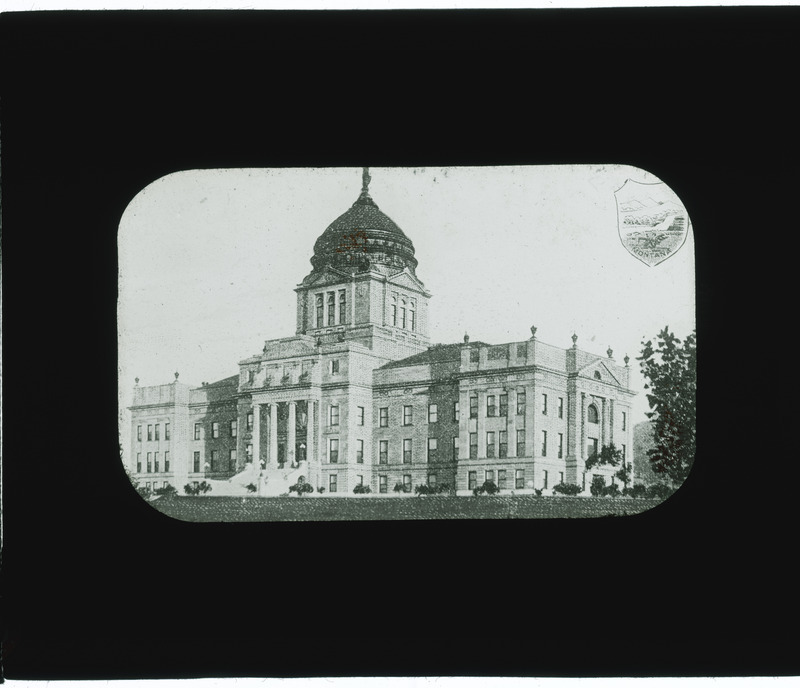 Montana State Capitol, Helena, Montana [from postcard].