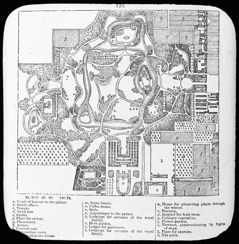 Summer residence of the King of Denmark, Frederiksberg, near Copenhagen.