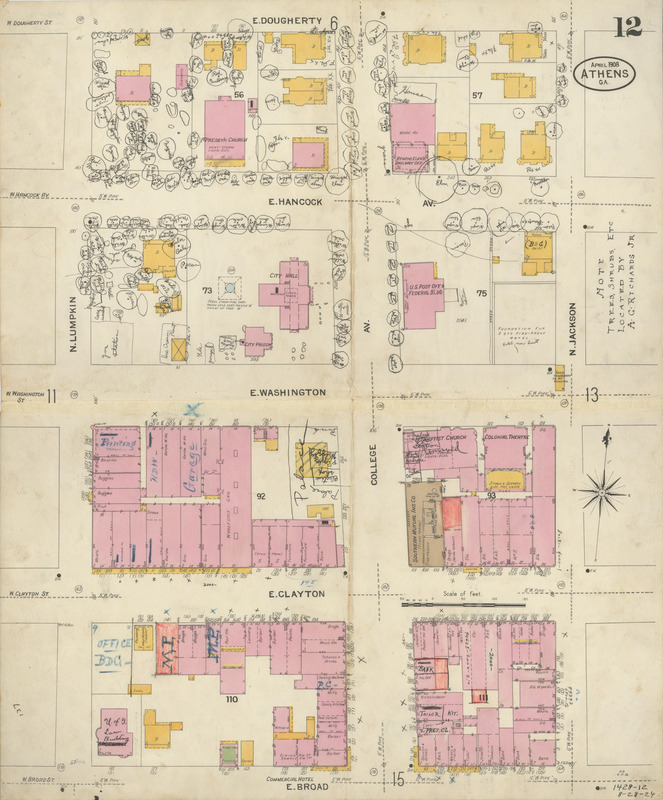 Item from a series that includes aerial perspectives, drawings, floor plans, maps, planting plans, site plans, sketches, and surveys. The locations are in the East and Midwest and include Milwaukee parks (Wisconsin), the University of Minnesota, Rock City Amusement Park (New York), Cleveland Museum of Art, the Mackinac Island State Park commission (Michigan), Oak Hill Cemetery (Youngstown, Ohio), Asheville University (North Carolina), and Western Reserve Academy (Ohio). The project numbers are indicated with the title of each object.  Cco: Blackprint; 17 x 20 inches