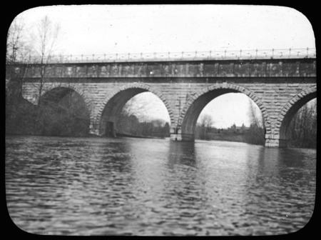 Aqueduct over the Charles River at Wellesley, Massachusetts.