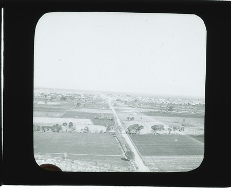 Birds'-eye view of Tucson