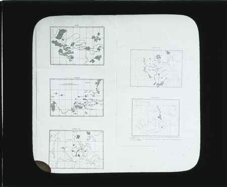 Comparison of park areas of Paris, London, Boston (1893), Boston (1902), Philadelphia.