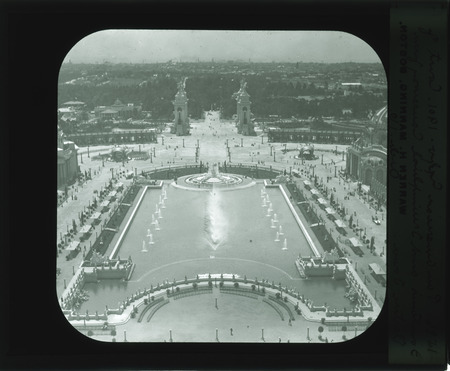 Court of fountains and triumphal causeway, Pan American Exposition 1901.