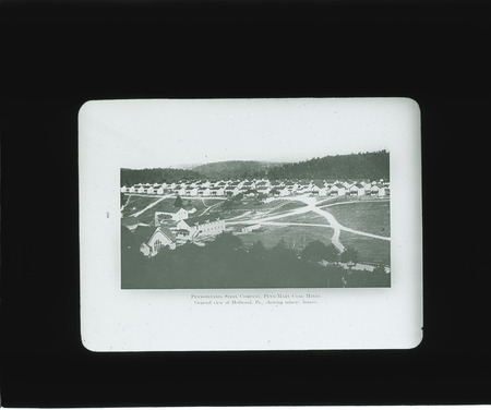 Pennsylvania Steel Company, general view showing miners' houses