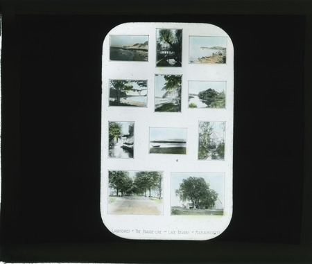 Photos of prairie-like and lake regions of Massachusetts, Panama Pacific Exposition 1915.