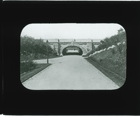 Branch Brook Park. Southern Division. Site of subway after improvement.