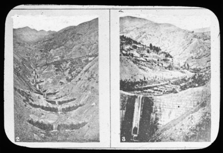 Drowning the Torrent, 2- sprouted wattle dam, 3- a masonry dam.