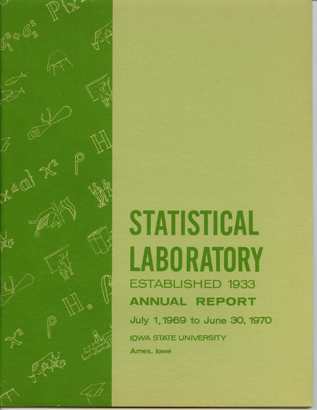 Contents: Snedecor Hall -- Personnel -- Consulting and Joint Research -- Current Research -- Publications and Professional Activities -- Teaching